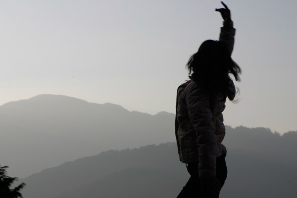 Dancing in Li Shan Mountain Taiwan