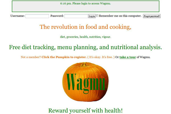Current Wagmu Website